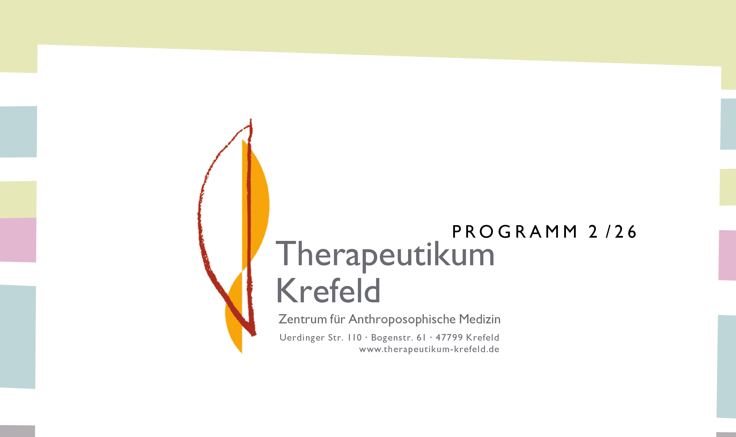 Programm Therapeutikum 2 HJ - 26 Titel